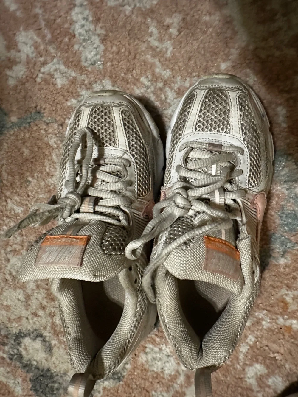 Girls Nike sneakers, ready for the playground